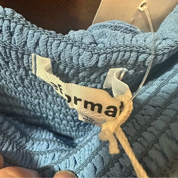 NWT Reformation Elle Mini Dress Suzette size 10 reg $218 - Picture 6 of 7